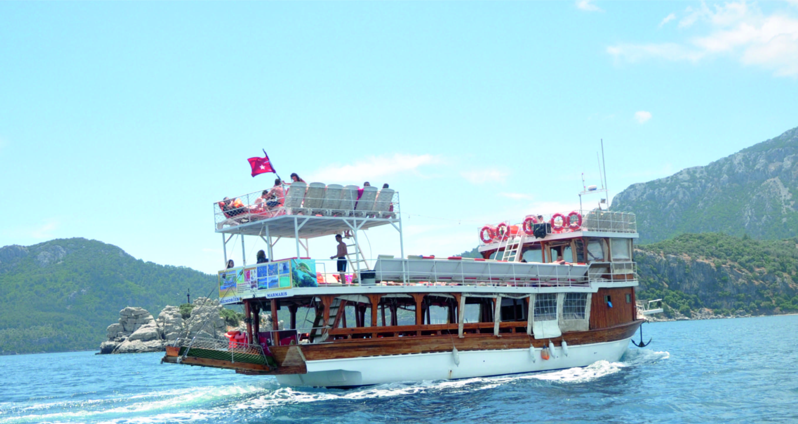 Marmaris Herşey Dahil Tekne Turu 5